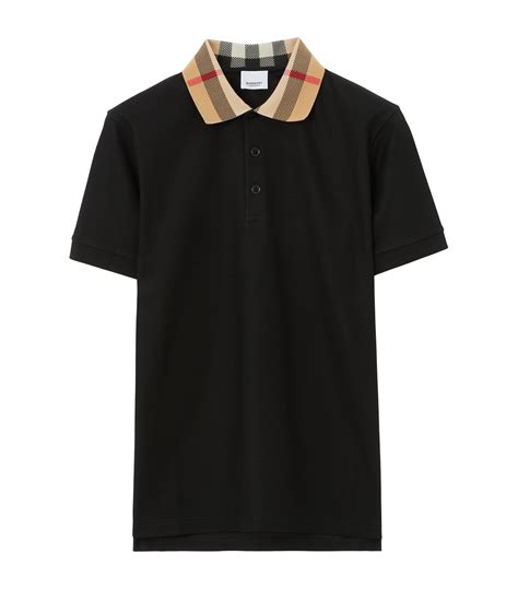 fake burberry collar shirt|check collar polo shirt burberry.